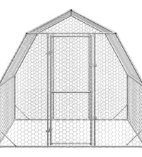 Hühnerstall 2,5x2x2,25 m Verzinkter Stahl