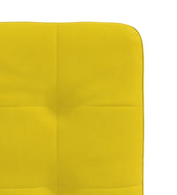 Esszimmerstühle 2 Stk. Gelb Samt