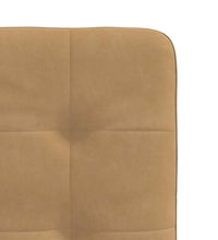 Esszimmerstühle 2 Stk. Braun Samt