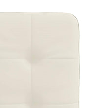 Esszimmerstühle 2 Stk. Creme Samt