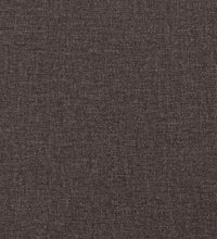 Esszimmerstühle 2 Stk. Dunkelbraun Stoff