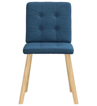 Esszimmerstühle 2 Stk. Blau Stoff