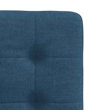 Esszimmerstühle 2 Stk. Blau Stoff