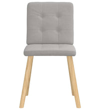 Esszimmerstühle 2 Stk. Wolkengrau Stoff