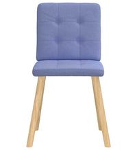 Esszimmerstühle 2 Stk. Jeansblau Stoff