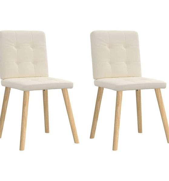 Esszimmerstühle 2 Stk. Leinen