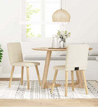 Esszimmerstühle 2 Stk. Leinen