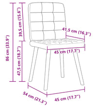 Esszimmerstühle 2 Stk. Hellgrau Stoff