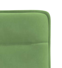 Esszimmerstühle 2 Stk. Hellgrün Samt