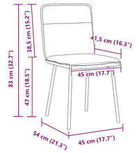 Esszimmerstühle 2 Stk. Gelb Samt