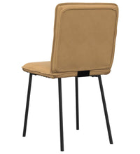 Esszimmerstühle 2 Stk. Braun Samt