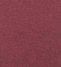 Esszimmerstühle 2 Stk. Weinrot Stoff