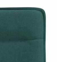 Esszimmerstühle 2 Stk. Dunkelgrün Stoff