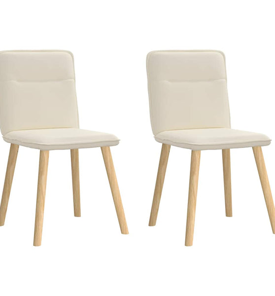 Esszimmerstühle 2 Stk. Leinen