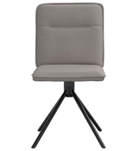 Esszimmerstühle 2 Stk. Taupe Stoff