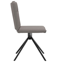 Esszimmerstühle 2 Stk. Taupe Stoff