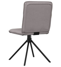 Esszimmerstühle 2 Stk. Taupe Stoff