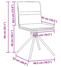 Esszimmerstuhl Hellgrau Wildlederimitat