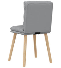 Esszimmerstühle 2 Stk. Hellgrau Stoff