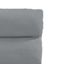 Esszimmerstühle 2 Stk. Hellgrau Stoff