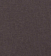 Esszimmerstühle 2 Stk. Dunkelbraun Stoff