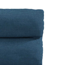 Esszimmerstühle 2 Stk. Blau Stoff