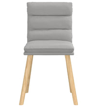 Esszimmerstühle 2 Stk. Wolkengrau Stoff