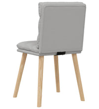 Esszimmerstühle 2 Stk. Wolkengrau Stoff