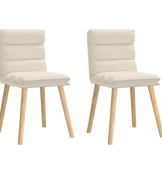 Esszimmerstühle 2 Stk. Leinen