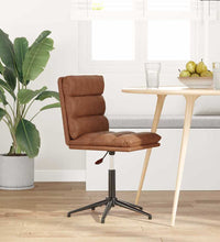 Esszimmerstuhl Braun Kunstleder