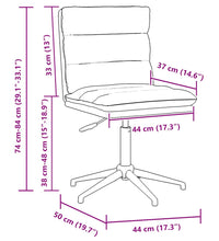 Esszimmerstuhl Braun Kunstleder