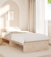 Tagesbett ohne Matratze 90x190 cm Massivholz Kiefer