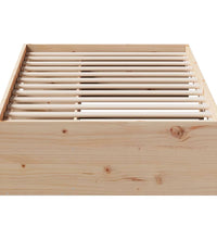 Tagesbett ohne Matratze 90x190 cm Massivholz Kiefer