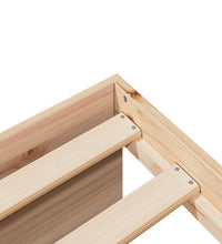 Tagesbett ohne Matratze 90x190 cm Massivholz Kiefer