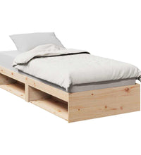 Tagesbett ohne Matratze 90x190 cm Massivholz Kiefer