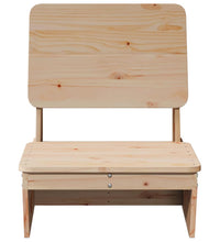 Gartenstuhl 60x64x70,5 cm Massivholz Kiefer