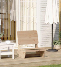 Gartenstuhl 60x64x70,5 cm Massivholz Kiefer