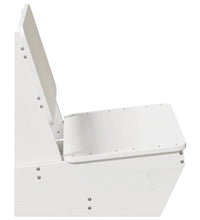 Gartenstühle 2 Stk. Weiß 60x64x70,5 cm Massivholz Kiefer