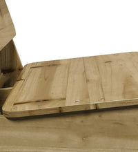 Gartenstühle 2 Stk. 60x64x70,5 cm Kiefernholz Imprägniert