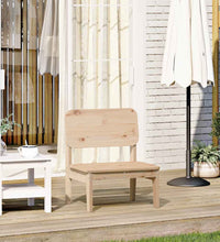 Gartenstuhl 60x52,5x72 cm Massivholz Kiefer