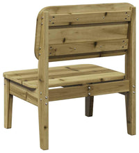 Gartenstuhl 60x52,5x72 cm Kiefernholz Imprägniert