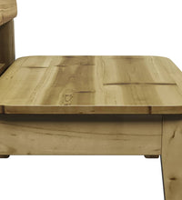 Gartenstuhl 60x52,5x72 cm Kiefernholz Imprägniert