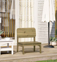 Gartenstuhl 60x52,5x72 cm Kiefernholz Imprägniert