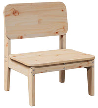 Gartenstühle 2 Stk. 60x52,5x72 cm Massivholz Kiefer