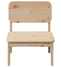 Gartenstühle 2 Stk. 60x52,5x72 cm Massivholz Kiefer