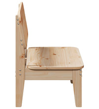 Gartenstühle 2 Stk. 60x52,5x72 cm Massivholz Kiefer