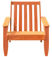 Adirondack-Gartenstuhl Wachsbraun 75x77x77 cm Massivholz Kiefer