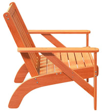 Adirondack-Gartenstuhl Wachsbraun 75x77x77 cm Massivholz Kiefer