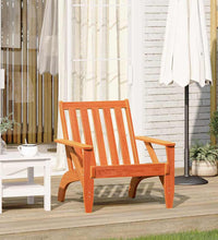 Adirondack-Gartenstuhl Wachsbraun 75x77x77 cm Massivholz Kiefer