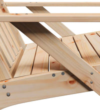 Adirondack-Gartenstühle 2 Stk. 75x77x77 cm Massivholz Kiefer